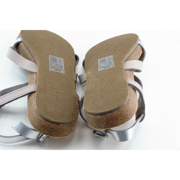 Blowfish Toddler Sz‎ 13Medium Silver Sandals Synthetic Girls - Picture 5 of 6